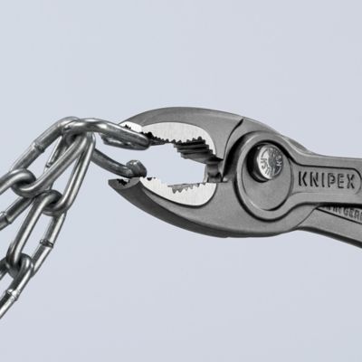 Pince multiprise Knipex 200 mm rouge et grise