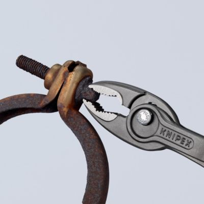 Pince multiprise Knipex 200 mm rouge et grise