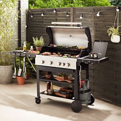 Pince pour barbecue en acier inoxydable GoodHome