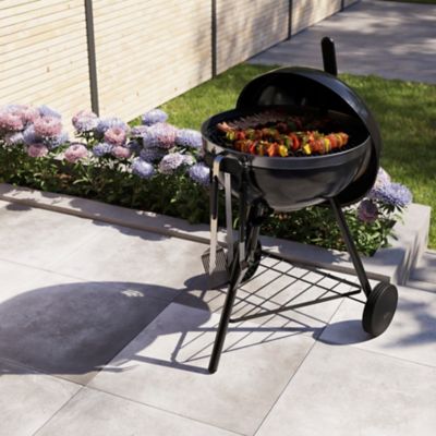 Pince pour barbecue GoodHome en Polypropylène (PP) recyclé et acier inoxydable