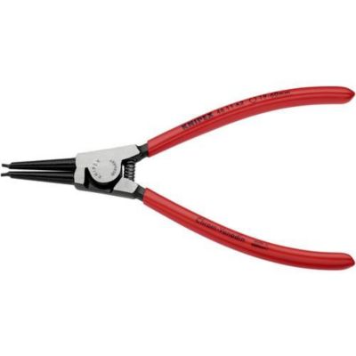 Pince pour circlips bec droit 19-60 mm, longueur 180 mm, acier chrome-vanadium forgé