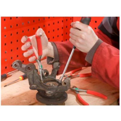 Pince pour Circlips intérieurs à becs droits capacité 40-100mm longueur 215mm - FACOM - 179A.23
