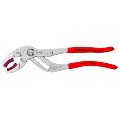 Pince pour siphons et connecteurs Knipex 81 13 250 capacité de serrage Ø 10 à 75 mm