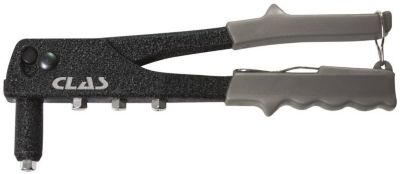 pince à riveter l. 270 mm avec 4 buses 2.4, 3.2, 4.0 et 4.8mm - om 0749bl - clas equipements