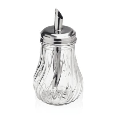 Pince à sucre en Verre/inox H 140 mm   75 mm - Lot de 6 - Was Germany