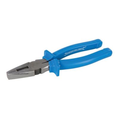 Pince Universelle 200 mm - Outil Polyvalent pour Serrer et Manipuler - Précision et Confort d'Utilisation - Silverline