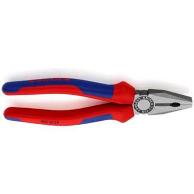 Pince universelle Knipex 200 mm rouge et bleu
