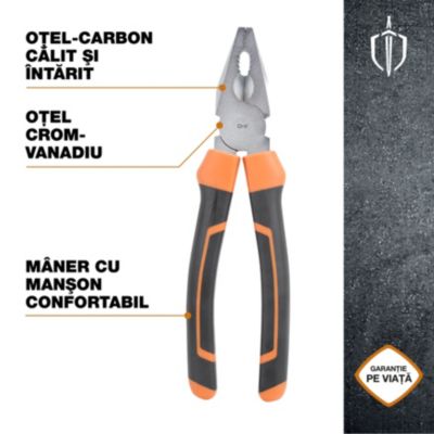 Pince universelle Magnusson 200mm Acier au chrome vanadium
