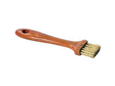 Pinceau brosse garnissage acier laitonné
