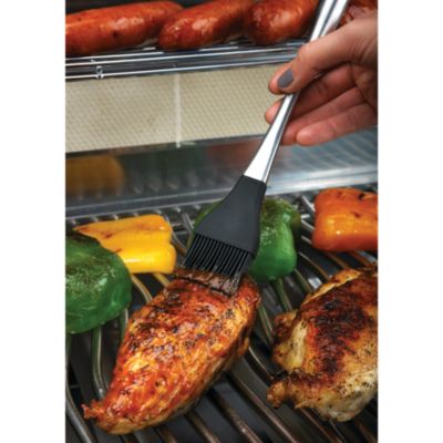 Pinceau en acier inoxydable et silicone Napoleon Grills