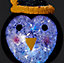 Pingouin multicolore l.6 x H.7 cm couleur changeante