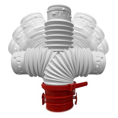 Piquage Flexible Sanitaire diamètre 80 mm PFS80 pour OCTEO