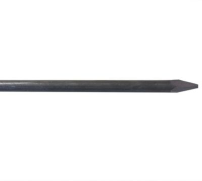 Piquet de balisage acier 1.00 m - diam 14 mm