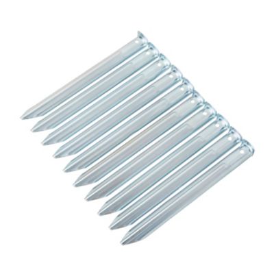 Piquet de cornière vendu par 10 acier galvanisé l. 180 mm
