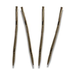 Piquet ganivelle en bois H 1m80 lot de 4