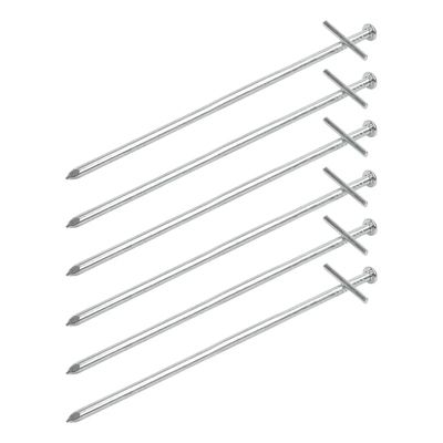 Piquet Roche En Métal 23cm Avec Croix A Souder 6 Pièces Dans Polybag