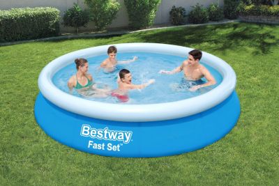 Piscine autoportante gonflable Fast Set ronde ⌀3,66 m x H.76 cm Bestway