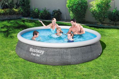 Piscine autoportante ronde Bestway Fast Set™ ø3,96 m