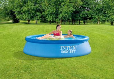 Piscine autoportante ronde Intex Easy Set Ø2.44 x H 0.61 m + épurateur
