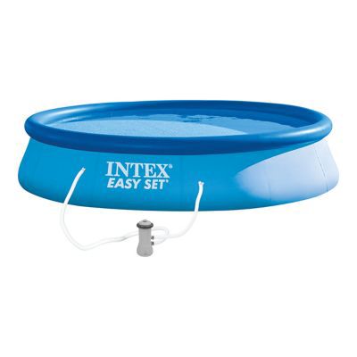 Piscine autoportante ronde Intex Easy set ø3,96 x h.0,84 m + épurateur