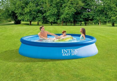 Piscine autoportante ronde Intex Easy Set Ø366 x H76 cm avec filtration