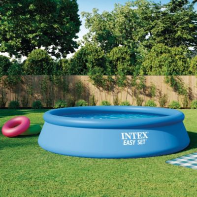 Piscine autoportante ronde Intex Easy Set Ø396 x H84 cm avec filtration