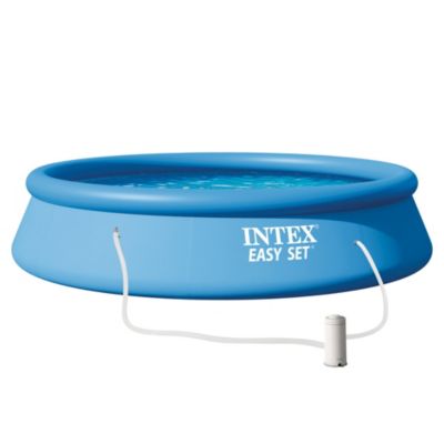 Piscine autoportante ronde Intex Easy Set Ø396 x H84 cm avec filtration