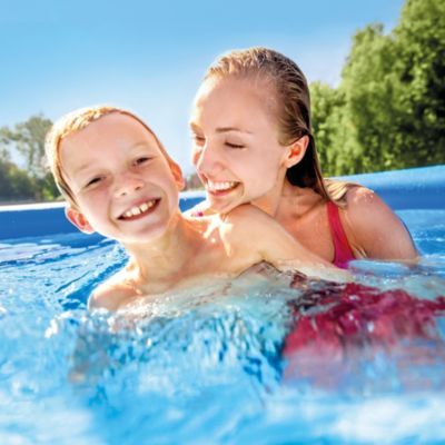 Piscine autoportante ronde Intex Easy Set Ø396 x H84 cm avec filtration