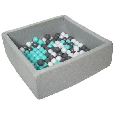 Piscine à balles pour enfant - Velinda - 24172 - Dimensions 90x90 cm