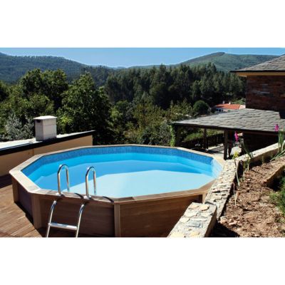 Piscine béton Naturalis LDD ø4,93 x h.1,28 m