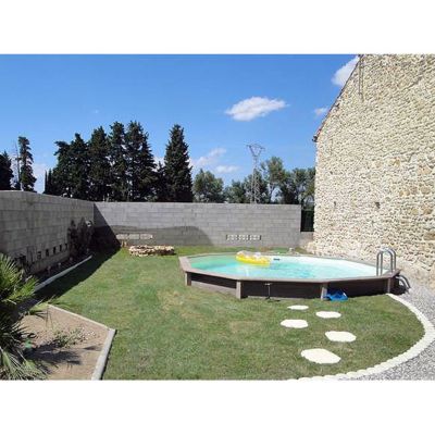 Piscine béton Naturalis LDD L.6,35 x l.4,72 x h.1,28 m
