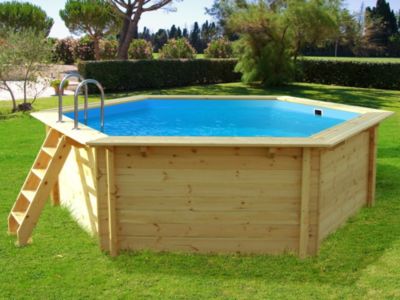 Piscine bois " Hawai "  4.10 x 1.18 m