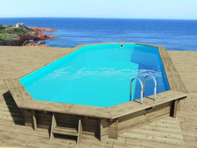 Piscine bois " Sevilla 145 "  8.57 x 4.57 x 1.45 m