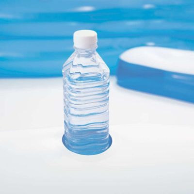 Piscine carrée sièges 229 x 229 cm - Intex