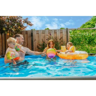 Piscine EXIT Lime D300x76cm avec pompe filtrante vert