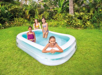 Piscine gonflable enfant Intex Family rectangulaire 2,62 x 1,75 m x 0,56 m