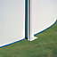 Piscine hors sol acier blanc Gré Fidji Ø4,80 x h.1,22 m
