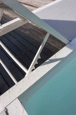 Piscine hors sol acier Gré Mariposa 2,82 x 2,19 m avec 2 transats
