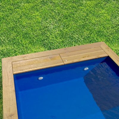 Piscine hors sol bois rectangulaire Procopi Pooln Box Junior h.0,76 m