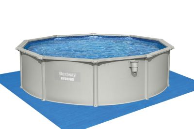 Piscine hors sol ronde Hydrium 460 x 120 cm