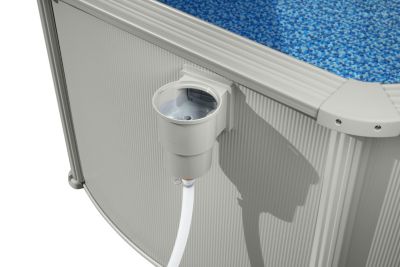 Piscine hors sol ronde Hydrium 460 x 120 cm