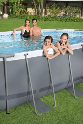 Piscine hors sol tubulaire Steel Pro Max ovale P.4,27 x l.2,50 x H.1 m Bestway