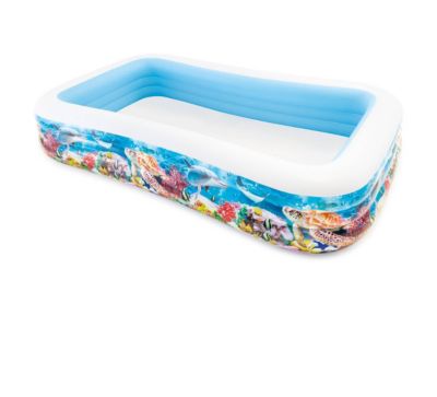 Piscine rectangulaire family 305x183cm bleu - Intex