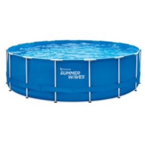 Piscine tubulaire Active Frame Pool ronde 4,57 x 1,22 m - Summer Waves