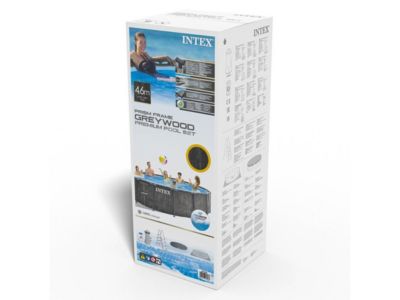 Piscine tubulaire Baltik ronde 4,57 x 1,22 m - Intex