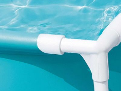 Piscine tubulaire carrée 1,22 x 1,22  x 0,30 m - Intex
