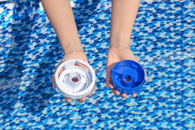 Piscine tubulaire grise en acier hydrium Bestway 617 x 533 x H 120 cm