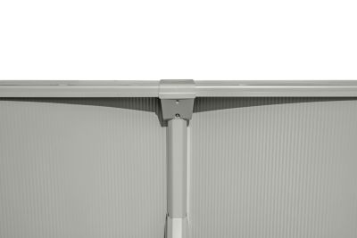 Piscine tubulaire grise en acier hydrium Bestway 617 x 533 x H 120 cm
