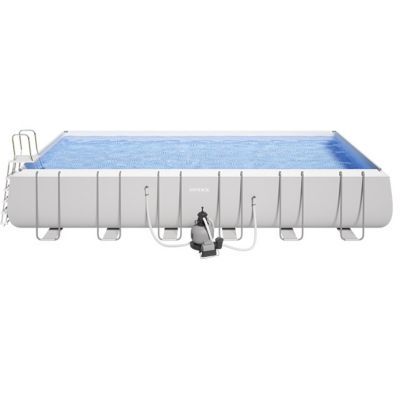 Piscine tubulaire Intex 7,32 x 3,66 m + écostérilisateur