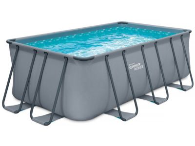 Piscine tubulaire "Ludo 2"  4,01 x 2,01 x 1,22 m  Sans filtration